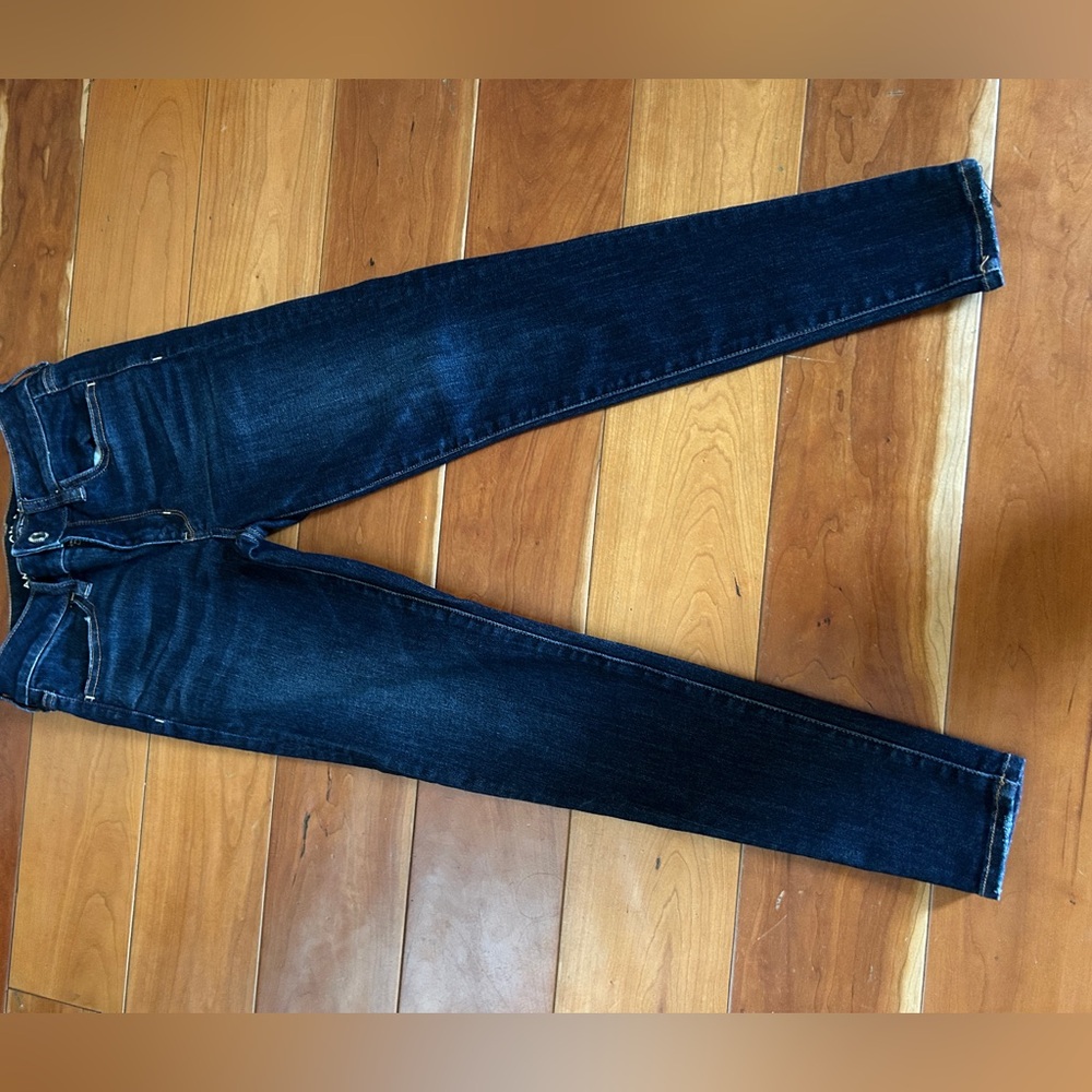 American Eagle Outfitters Deep Blue Skinny Jeans